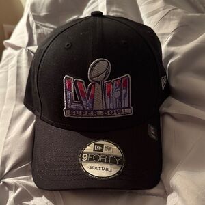 New Era Black Super Bowl LVII Hat